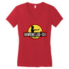 hawkins lab parody Women's V-Neck T-Shirt