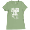 Greatest Brother In The Universe Ladies Fitted T-Shirt