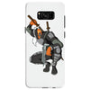 deathstroke marron Samsung Galaxy S8