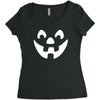 jack o lantern halloween Women's Triblend Scoop T-shirt