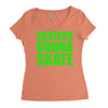 skaters gonna skate Women's Triblend Scoop T-shirt