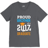 Class of 2017 Proud Brother Graduation V-Neck Tee