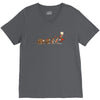 retro evolution V-Neck Tee