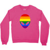 alien lgbt Crewneck Sweatshirt