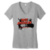 true american Women's V-Neck T-Shirt