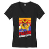 falcon punch out Women's V-Neck T-Shirt