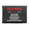 Pisces Woman Accessory Pouches