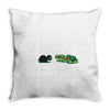 tortoise caught Throw Pillow