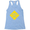 dark passenger on board Racerback Tank