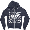 80s survival guide cassette high Zipper Hoodie