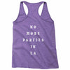 No More Parties In La Racerback Tank