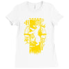 badger crest Ladies Fitted T-Shirt
