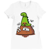 poosaurus Ladies Fitted T-Shirt
