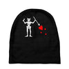 blackbeard's flag pirate edward teach Baby Beanies