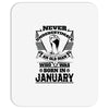 Never Underestimate Old Man Who Was Born January Mousepad