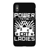 power to the cat ladies iPhoneX
