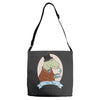tea rex Adjustable Strap Totes