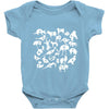 alphabet zoo Baby Onesie