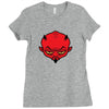 devil dude Ladies Fitted T-Shirt