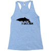 black panther logo Racerback Tank