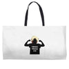 khabib nurmagomedov silouhette Weekender Totes