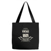 premium vintage 1971 classic perfectly aged limited edition Tote Bags