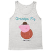 peppa pig grandpa pig Tank Top