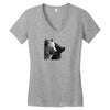 Kurt ve kurt Women's V-Neck T-Shirt