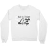 life is fragile Crewneck Sweatshirt