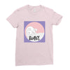 Wave Ladies Fitted T-Shirt