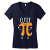 Cutie Pi Women's V-Neck T-Shirt