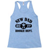 rookie new dad 2017 Racerback Tank