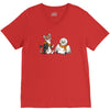 the owl and the weasel V-Neck Tee
