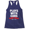 Plays With Cars Racerback Tank