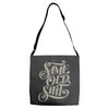 same old shirt Adjustable Strap Totes