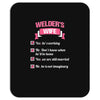 welder's wife Mousepad