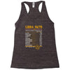 Libra Facts Zodiac Racerback Tank