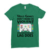 i love video games Ladies Fitted T-Shirt