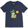 rufu  the green wolf V-Neck Tee