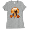 jakku sunset Ladies Fitted T-Shirt