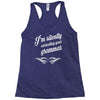i'm silently correcting your grammar Racerback Tank