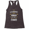 legendary riders are born in 2000 Racerback Tank