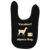 vacation, alpaca bag Baby Bibs