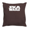 ska wars reggae dub step club music dance Throw Pillow