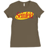 new seinfeld logo Ladies Fitted T-Shirt