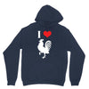 i love cock Unisex Hoodie