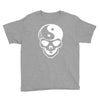 yin yang skull (2) Youth Tee