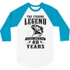 The Fishing Legend Reeling Them In For 40 Years 3/4 Sleeve Shirt