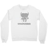pitbull american pit bull spiked dog collar Crewneck Sweatshirt