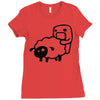 sheep shgger Ladies Fitted T-Shirt